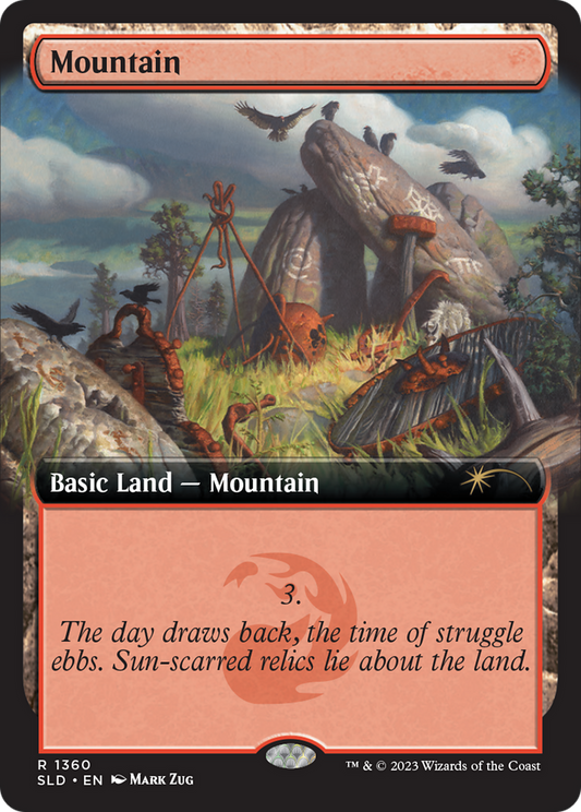 Mountain (1360) [Secret Lair Drop Series] [Foil]