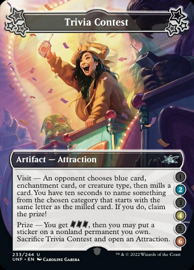 Trivia Contest (2-4-6) [Unfinity] [Foil]