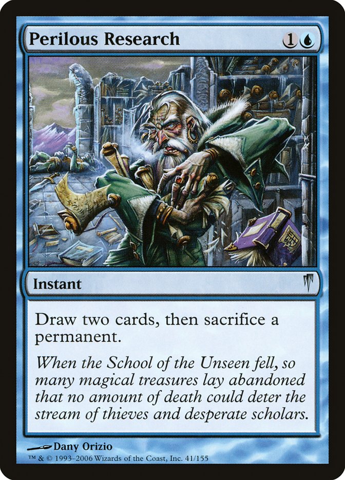 Perilous Research [Coldsnap] [Foil]