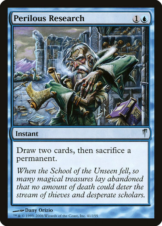Perilous Research [Coldsnap] [Foil]