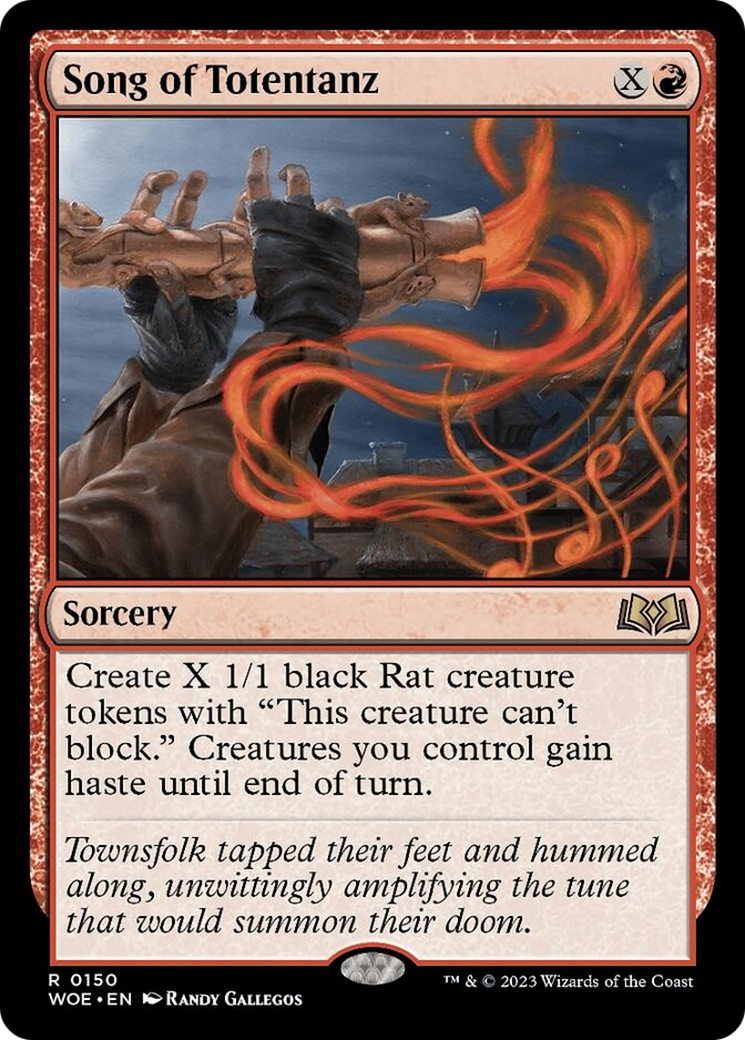 Song of Totentanz [Wilds of Eldraine] [Foil]