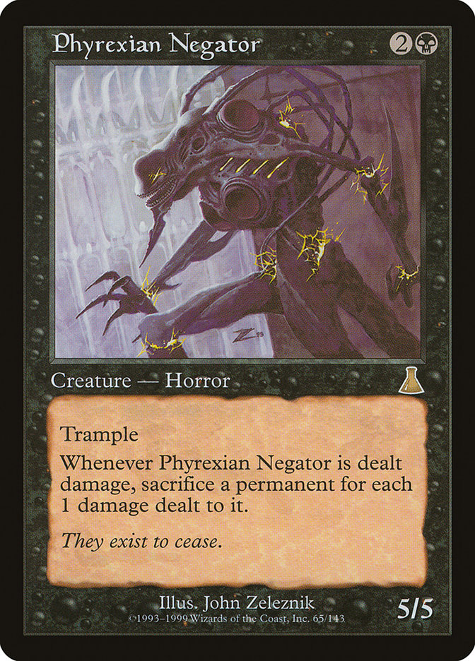 Phyrexian Negator [Urza's Destiny] [Foil]