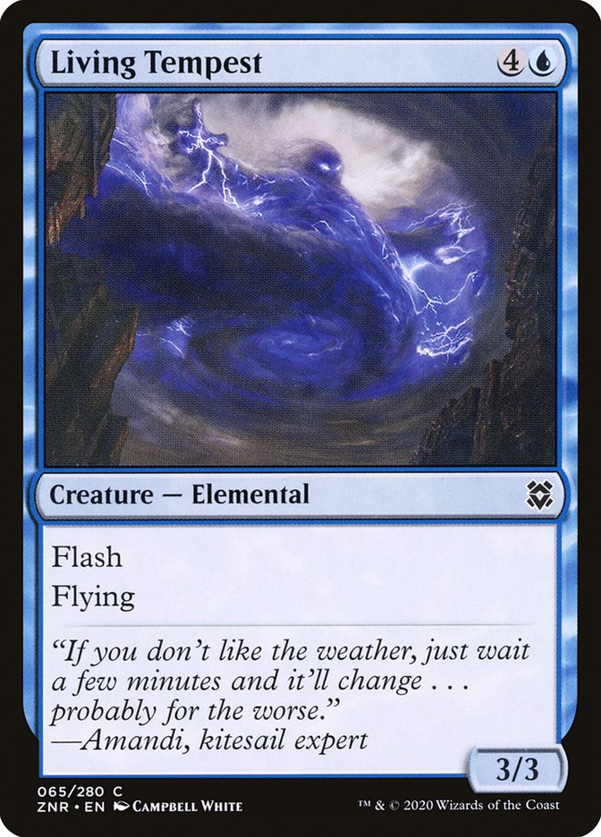 Living Tempest [Zendikar Rising] [Foil]