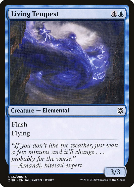 Living Tempest [Zendikar Rising] [Foil]