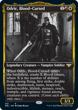 Odric, Blood-Cursed [Innistrad: Double Feature] [Foil]