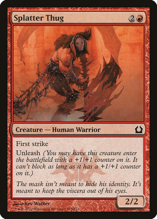 Splatter Thug [Return to Ravnica] [Foil]