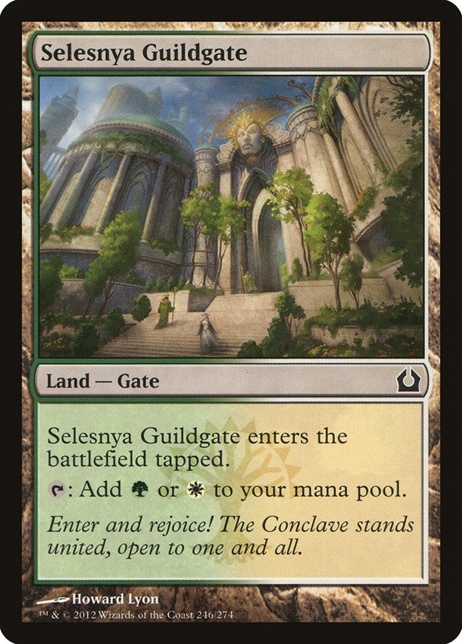 Selesnya Guildgate [Return to Ravnica] [Foil]