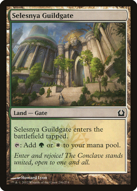 Selesnya Guildgate [Return to Ravnica] [Foil]