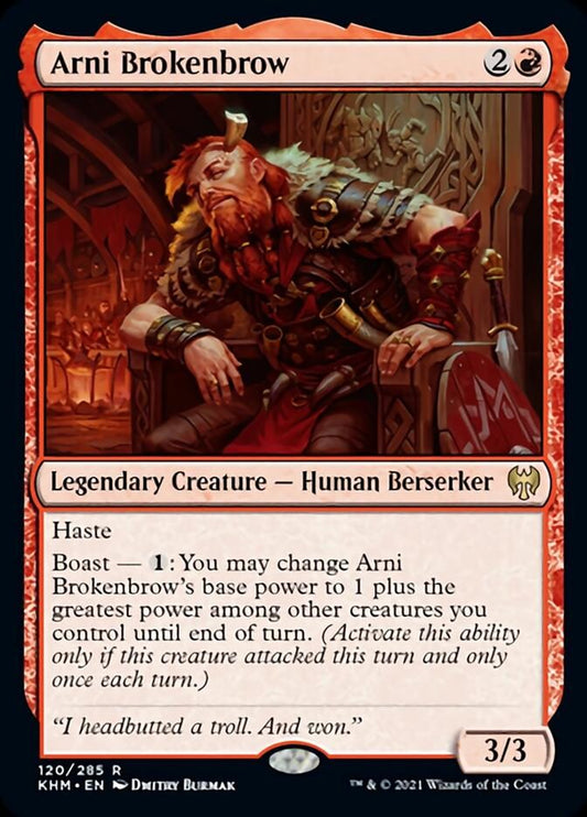 Arni Brokenbrow [Kaldheim] [Foil]