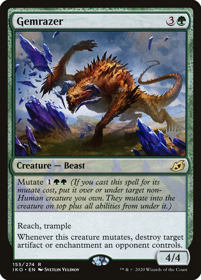 Gemrazer (Promo Pack) [Ikoria: Lair of Behemoths Promos] [Foil]