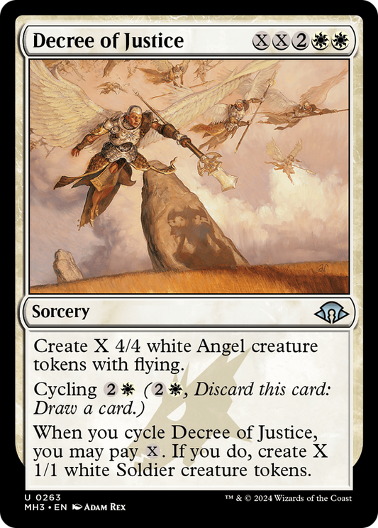 Decree of Justice [Modern Horizons 3] [Foil]