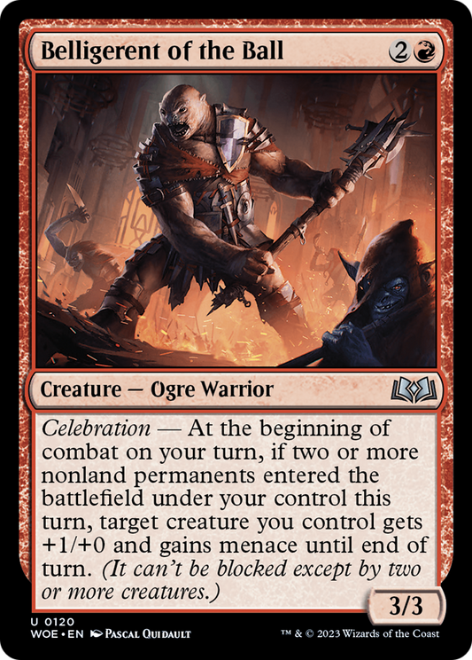 Belligerent of the Ball [Wilds of Eldraine] [Foil]