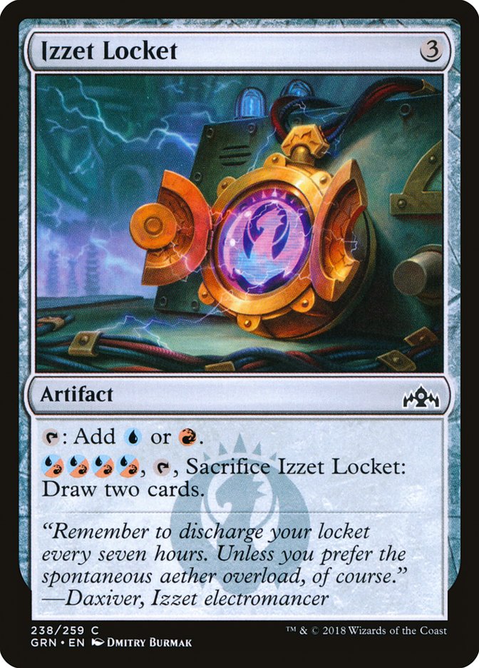 Izzet Locket [Guilds of Ravnica] [Foil]