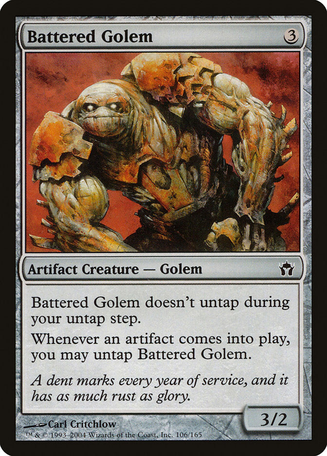 Battered Golem [Fifth Dawn] [Foil]