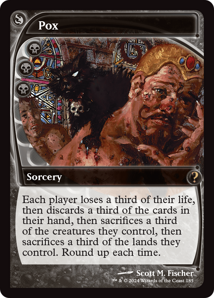 Pox (Future Sight) [Mystery Booster 2] [Foil]