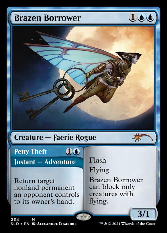 Brazen Borrower // Petty Theft [Secret Lair Drop Series] [Foil]