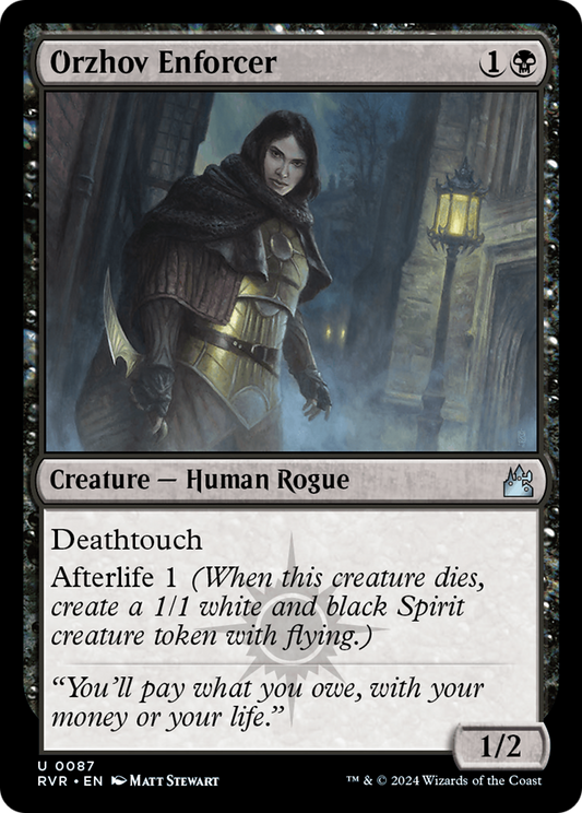 Orzhov Enforcer [Ravnica Remastered] [Foil]