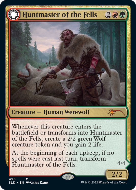 Huntmaster of the Fells // Ravager of the Fells [Secret Lair Drop Series] [Foil]