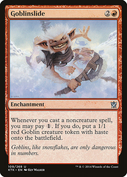 Goblinslide [Khans of Tarkir] [Foil]