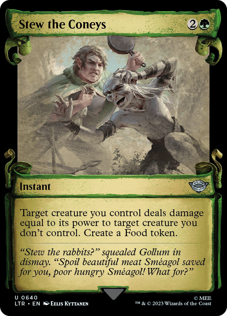 Stew the Coneys [The Lord of the Rings: Tales of Middle-Earth Showcase Scrolls] [Foil]