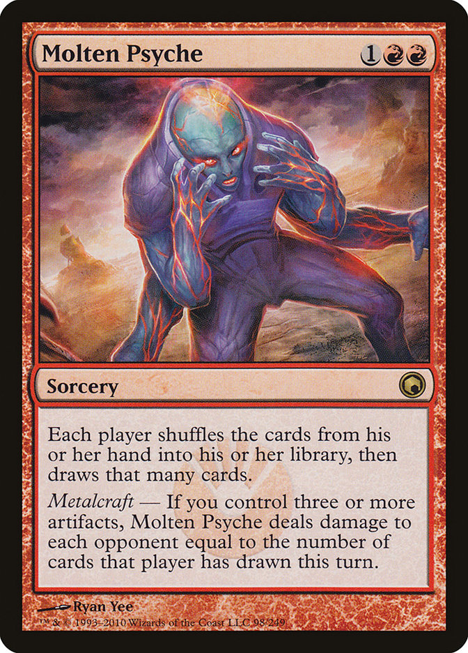 Molten Psyche [Scars of Mirrodin] [Foil]