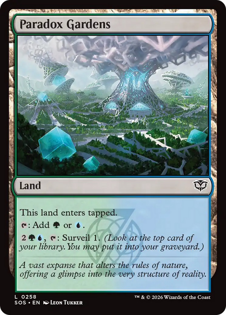 Paradox Gardens [Secrets of Strixhaven] [Foil]