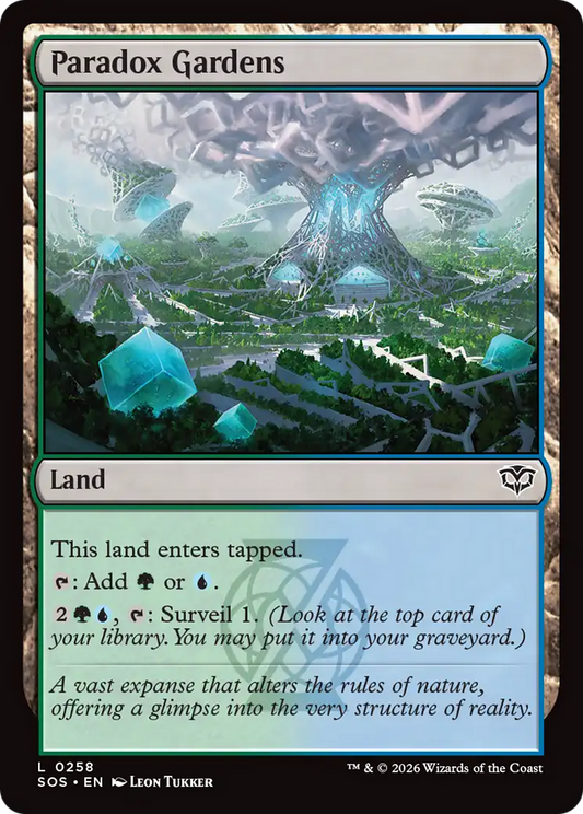 Paradox Gardens [Secrets of Strixhaven] [Foil]