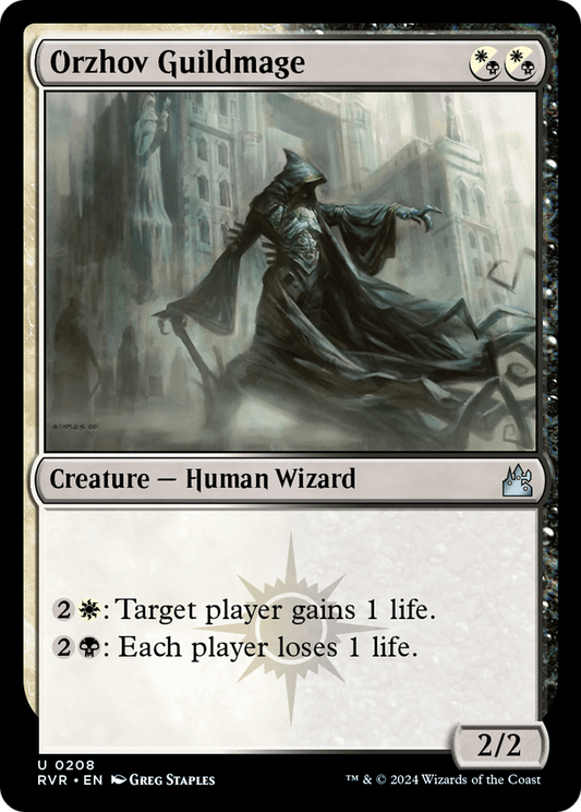 Orzhov Guildmage [Ravnica Remastered] [Foil]