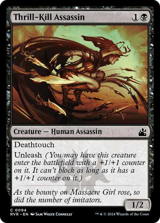Thrill-Kill Assassin [Ravnica Remastered] [Foil]