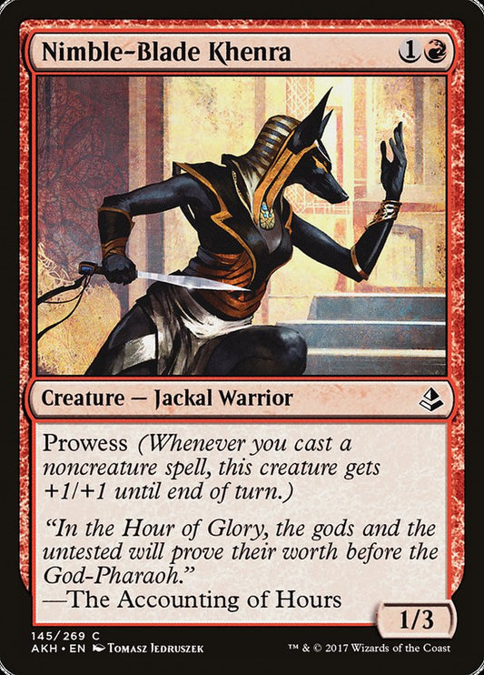 Nimble-Blade Khenra [Amonkhet] [Foil]