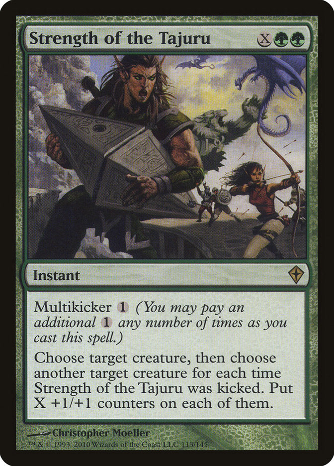 Strength of the Tajuru [Worldwake] [Foil]