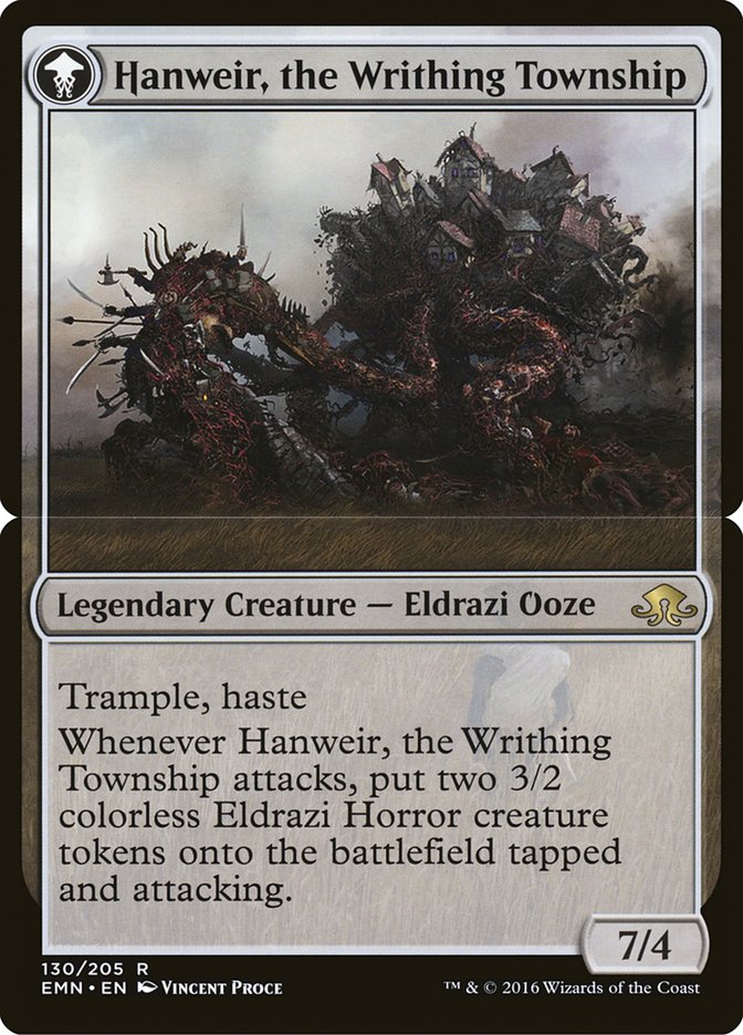 Hanweir, the Writhing Township [Eldritch Moon] [Foil]