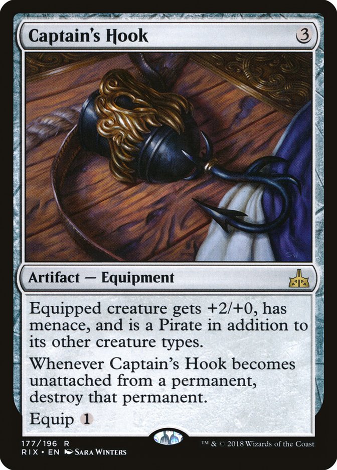 Captain's Hook [Rivals of Ixalan] [Foil]