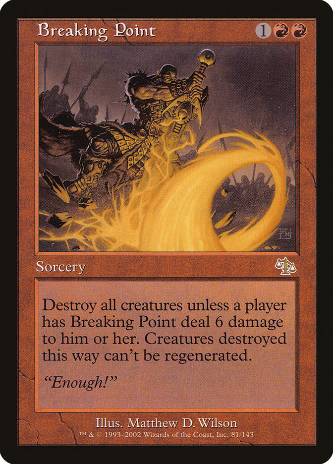 Breaking Point [Judgment] [Foil]