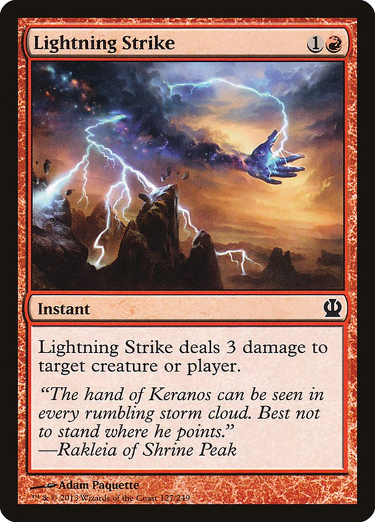Lightning Strike [Theros] [Foil]