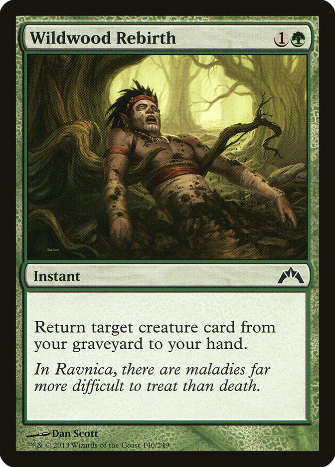 Wildwood Rebirth [Gatecrash] [Foil]