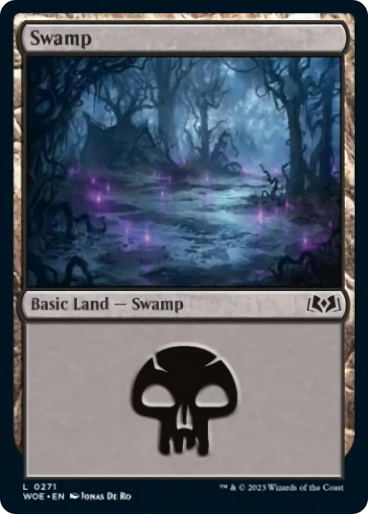 Swamp (0271) [Wilds of Eldraine] [Foil]