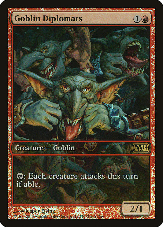 Goblin Diplomats (Game Day) [Core Set 2014 Promos]