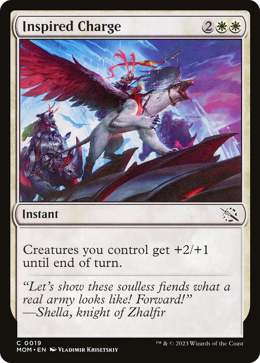 Inspired Charge [March of the Machine] [Foil]