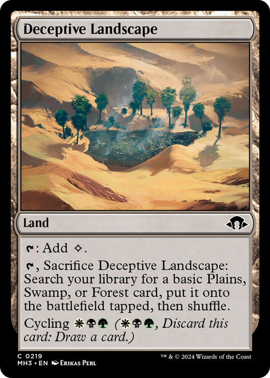 Deceptive Landscape [Modern Horizons 3] [Foil]