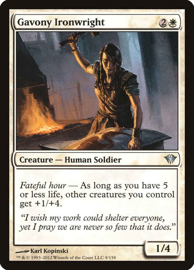 Gavony Ironwright [Dark Ascension] [Foil]