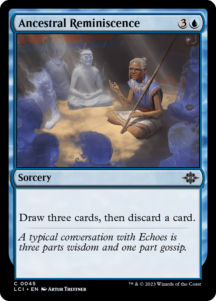 Ancestral Reminiscence [The Lost Caverns of Ixalan] [Foil]