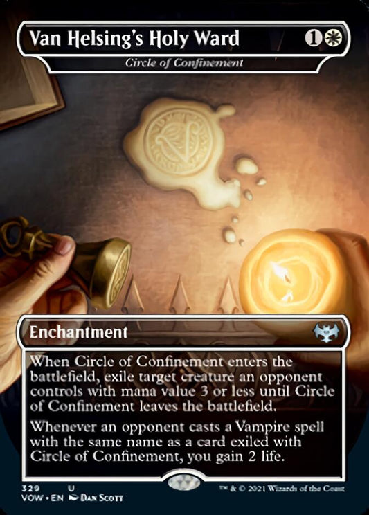 Circle of Confinement - Van Helsing's Holy Ward [Innistrad: Crimson Vow] [Foil]