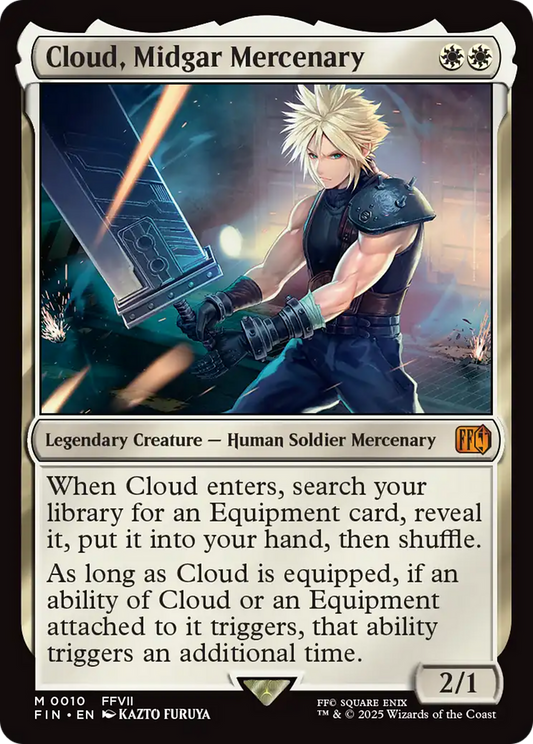Cloud, Midgar Mercenary [FINAL FANTASY] [Foil]