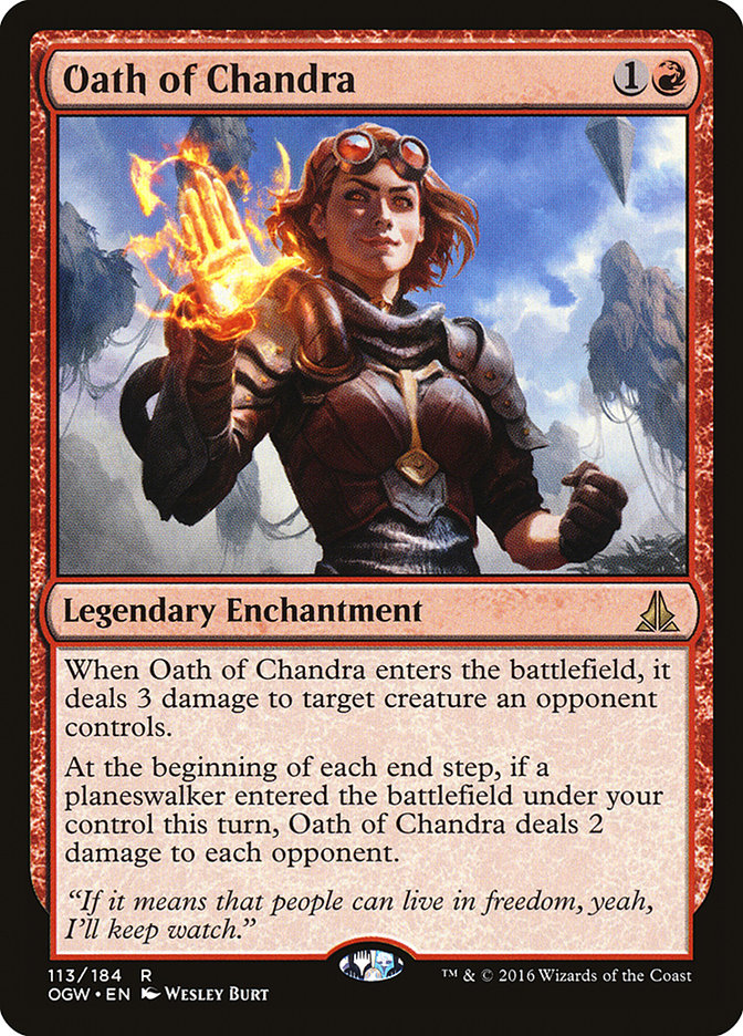Oath of Chandra [Oath of the Gatewatch] [Foil]