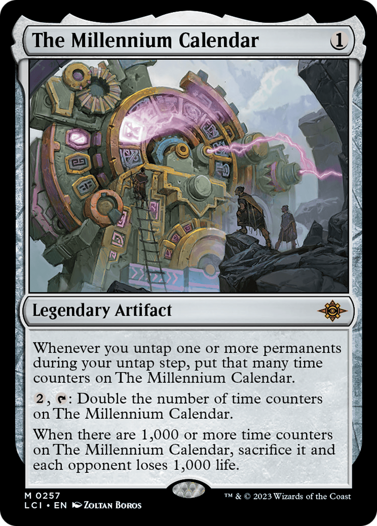 The Millennium Calendar [The Lost Caverns of Ixalan] [Foil]