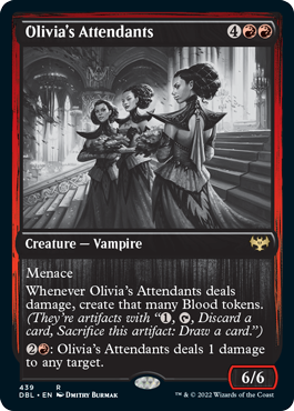 Olivia's Attendants [Innistrad: Double Feature] [Foil]