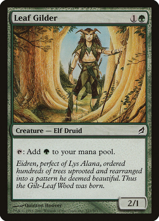 Leaf Gilder [Lorwyn] [Foil]