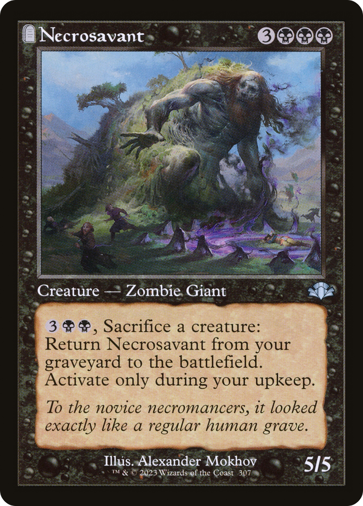 Necrosavant (Retro) [Dominaria Remastered] [Foil]