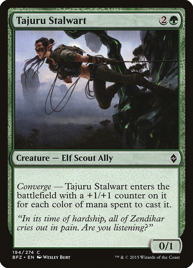 Tajuru Stalwart [Battle for Zendikar] [Foil]